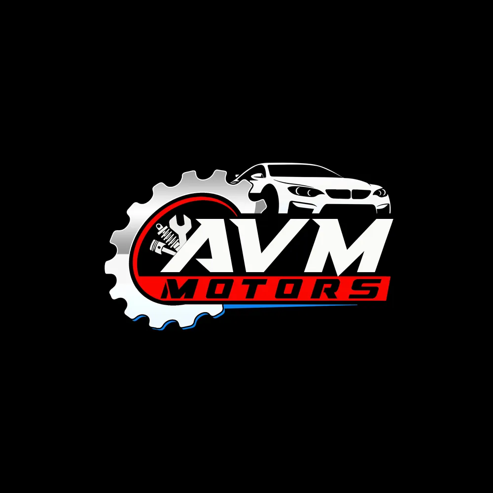 Design logo tuning auto pe fundal negru realizat de FloBold.
