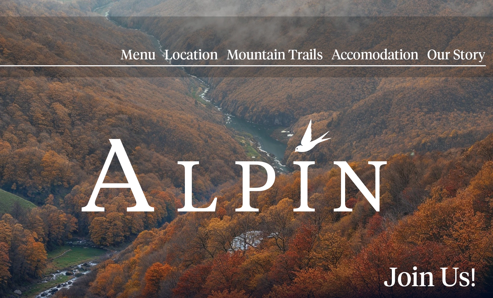 Design site web si realizare interfata responsive Alpin creat de FloBold