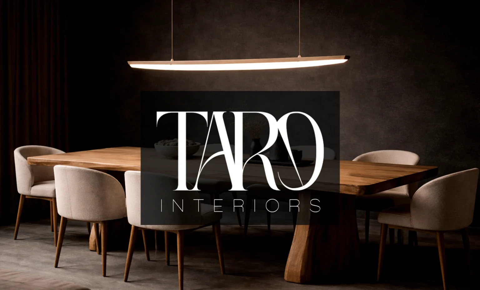 Branding studio arhitectura si design identitate vizuala Taro Interiors realizat de FloBold