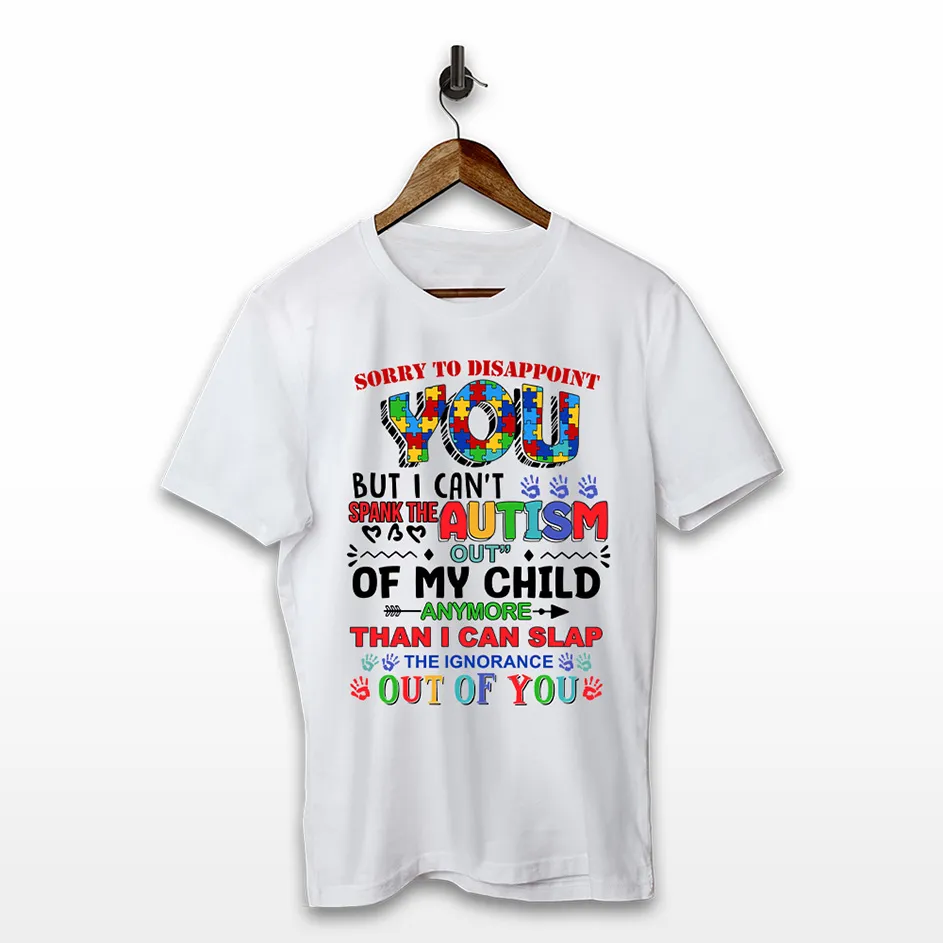 FloBold Studio - Autism awareness typography t-shirt design