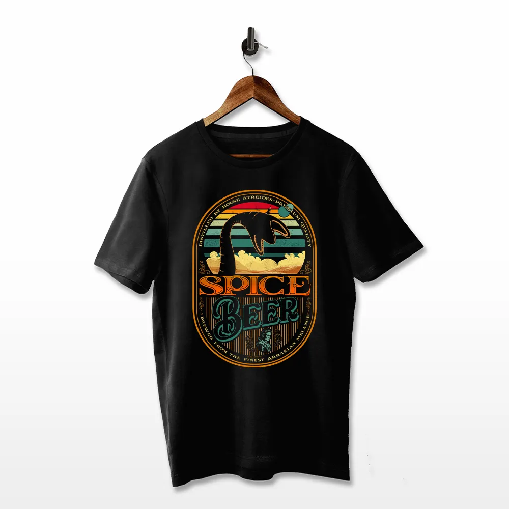 FloBold Studio - Spice Beer retro emblem apparel graphic design