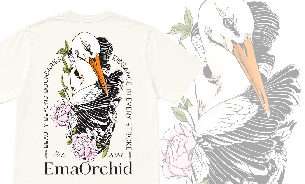 Premium streetwear clothing brand graphic design by FloBold